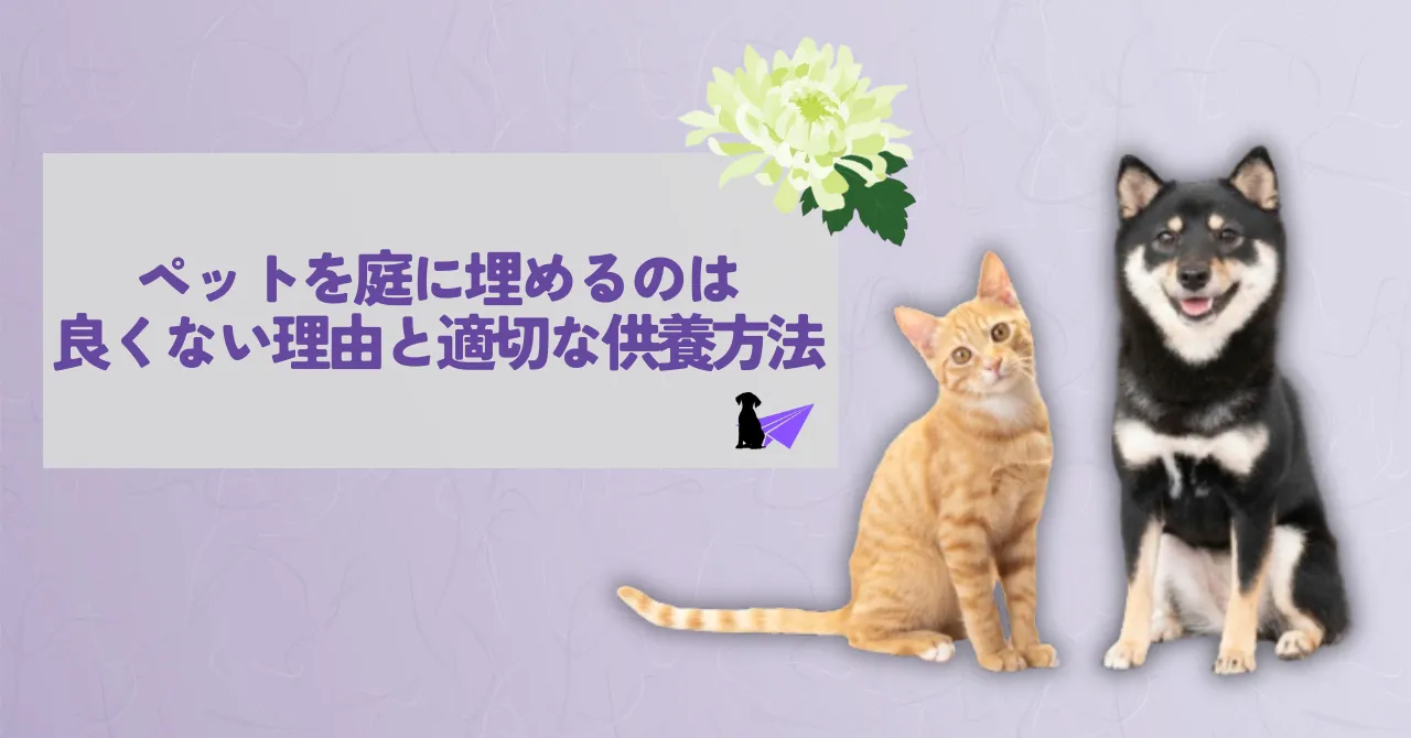 ペット 庭に埋める 良くない_アイキャッチ