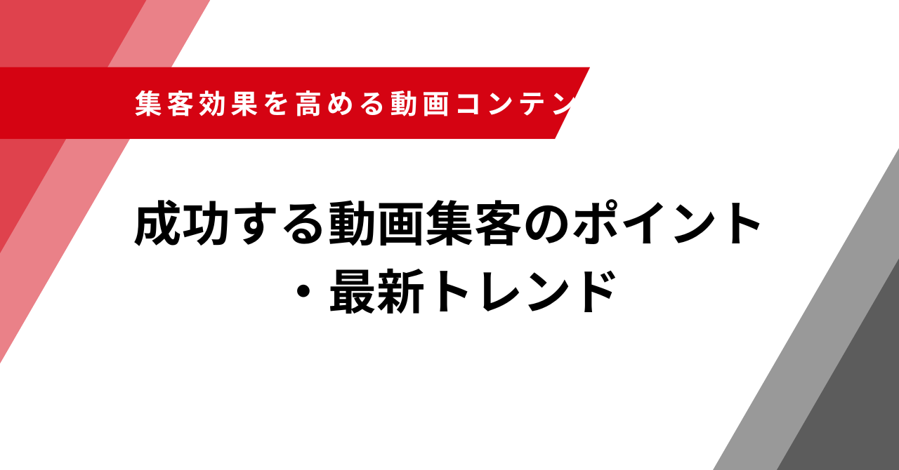動画集客