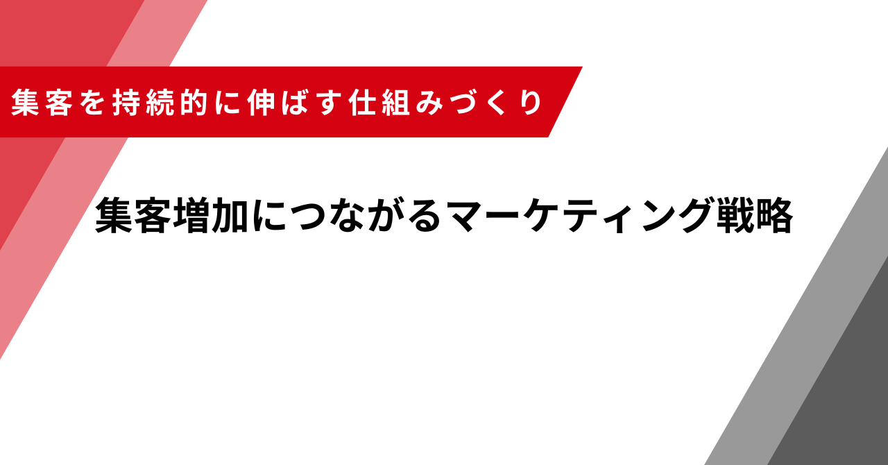 集客　増加