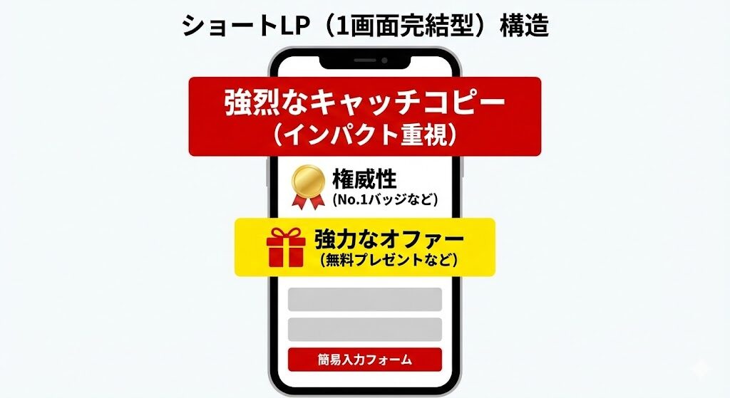 ショートLP構造